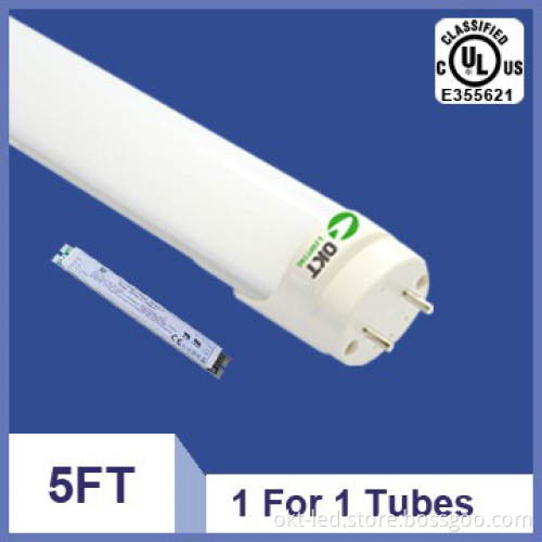 Suitable for American Market 1500mm led t8 tube light UL DLC Ver2.0